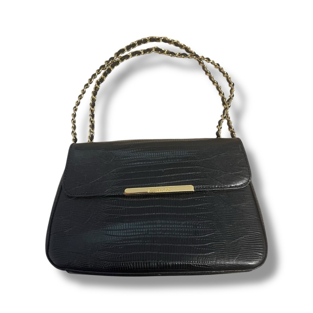 Vintage Ann Taylor Purse with Gold Chain Strap